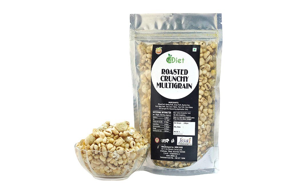 D4Diet Roasted Crunchy Multigrain    Shrink Pack  200 grams